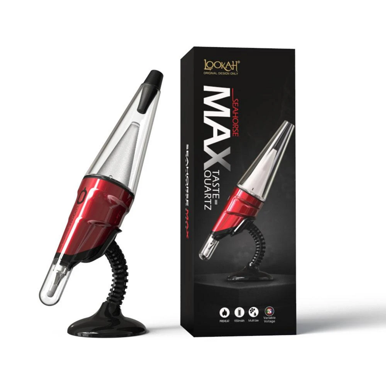 Lookah Vaporizer Seahorse Max Red
