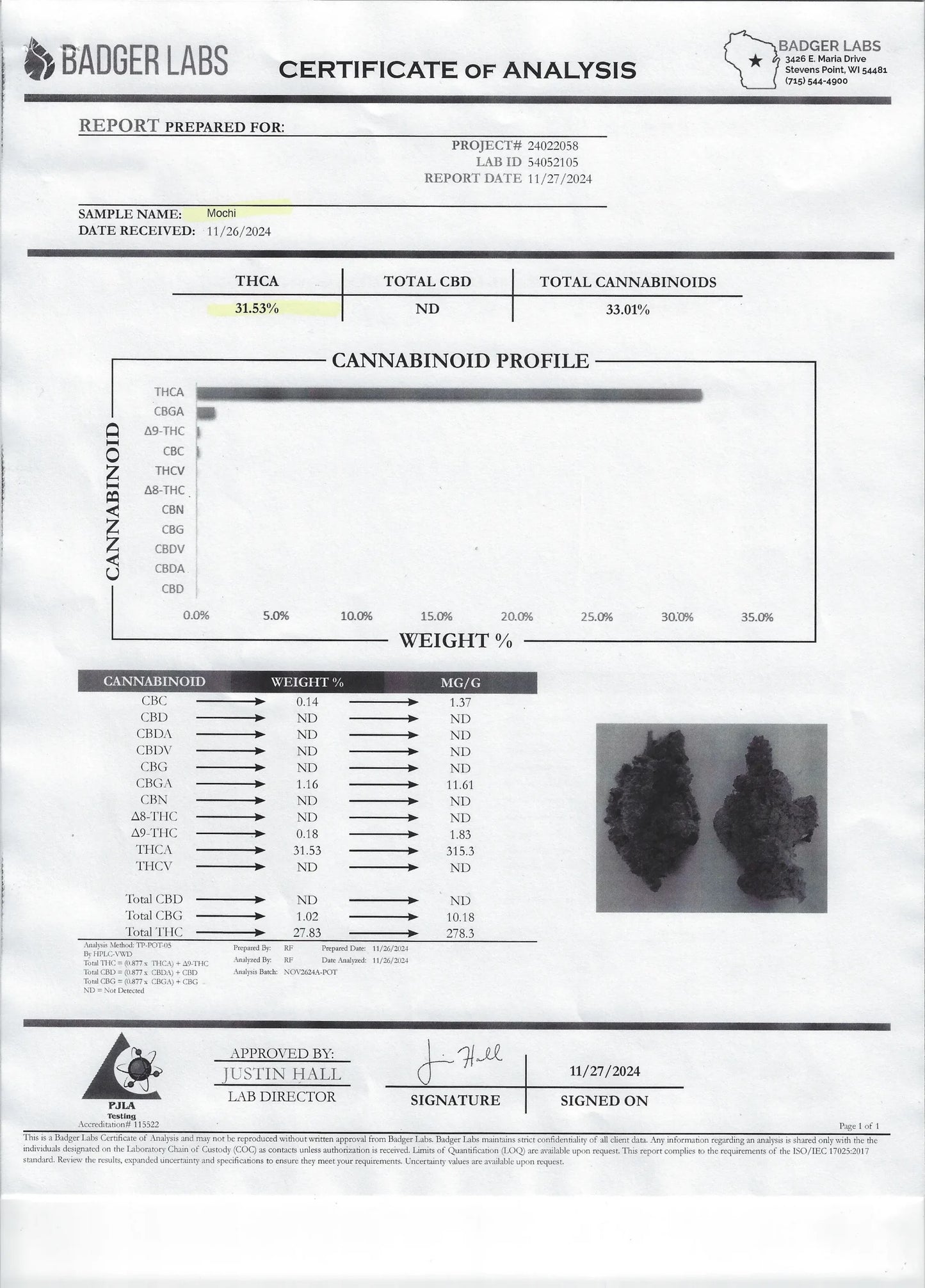 Trip THCA Preroll 1G Mochi