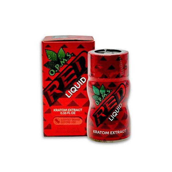 OPMS Red Kratom Liquid Shot - 0.33 FL OZ