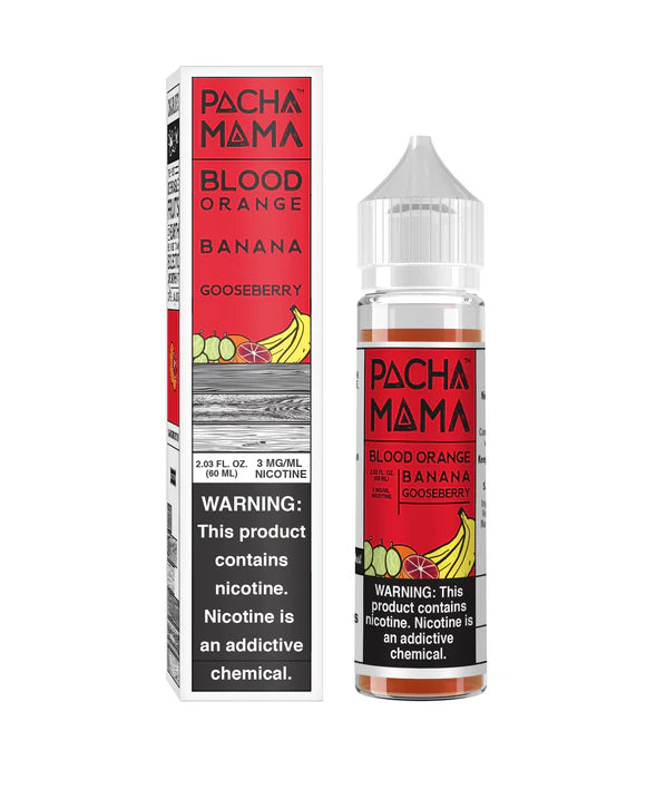 Pacha EJuice 60ML Mama Blood Orange Banana Gooseberry 3MG