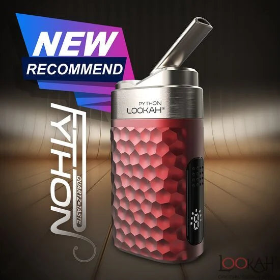 Lookah Vaporizer Python Wax Vape Red