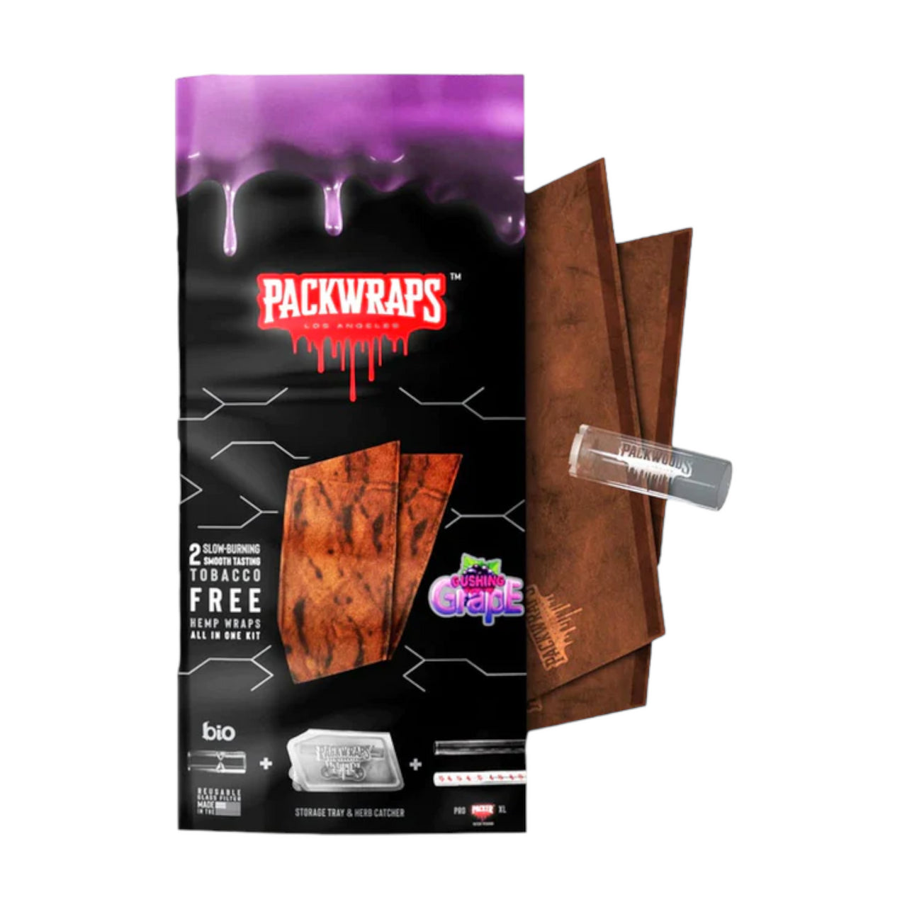 Pack Wraps 2CT Gushing Grape