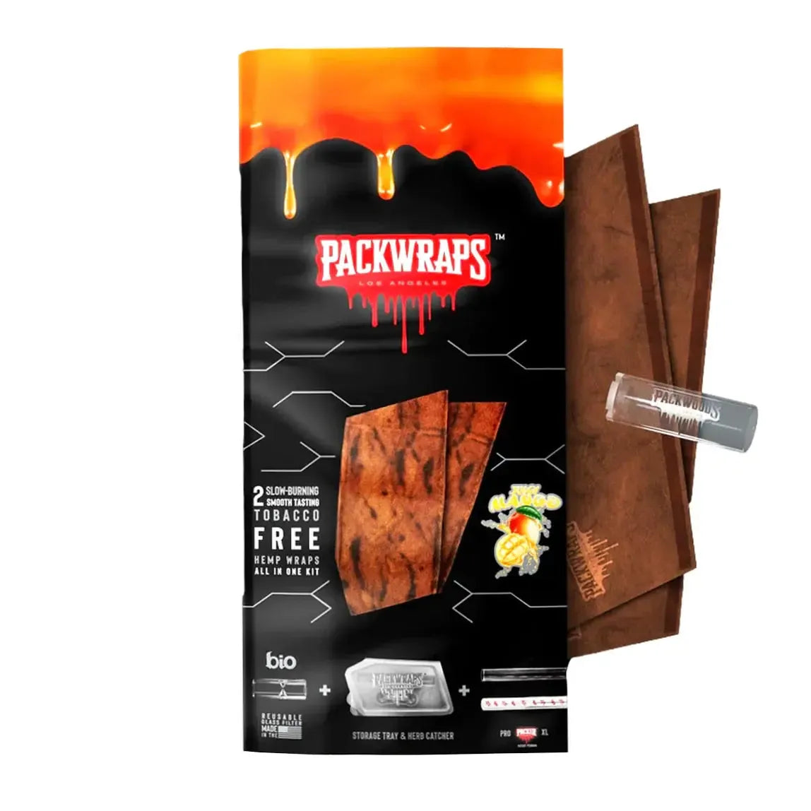 Pack Wraps 2 Count Juicy Mango