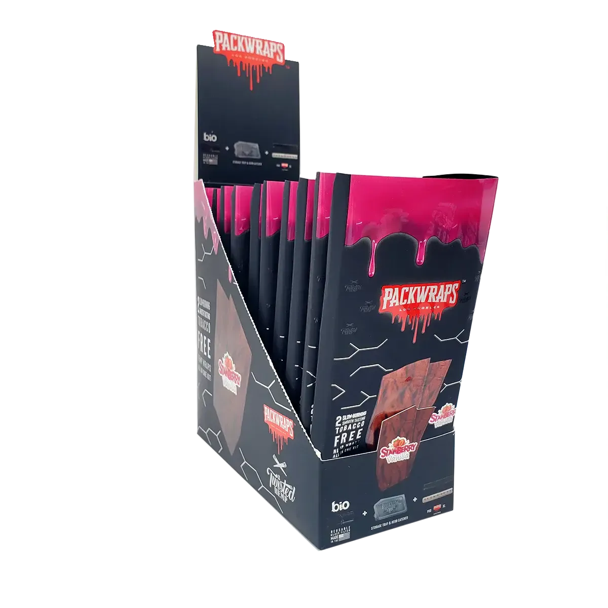 Pack Wraps 2 Count Strawberry Vanilla