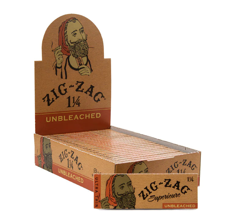 Zig Zag Papers 1 1/4 Unbleached