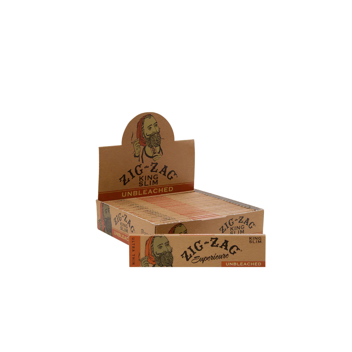 Zig Zag Papers King Unbleached