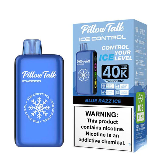 Pillow Talk 40K Vape Bar Blue Razz Ice