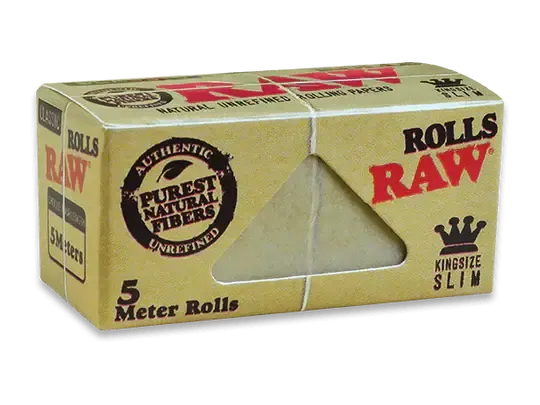 Raw Papers King Slim Classic Rolls 5 Meter