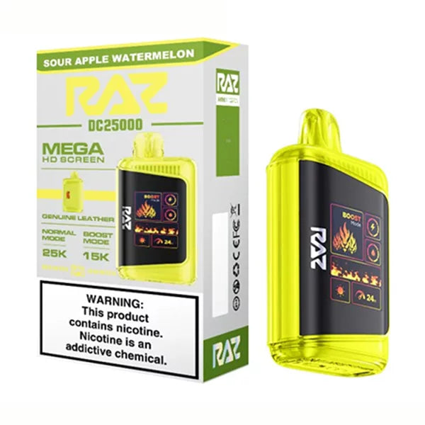 RAZ Vape Bar DC25K Sour Apple Watermelon