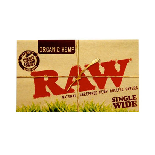 Raw Papers Single Wide Organic