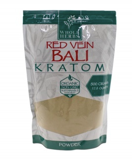 Whole Herbs Kratom Powder 17.5OZ Bali Red