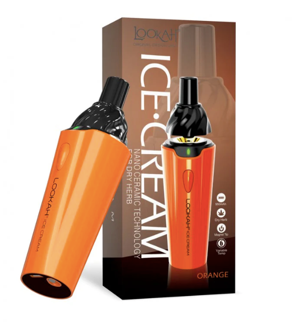 Lookah Vaporizer Ice Cream Orange