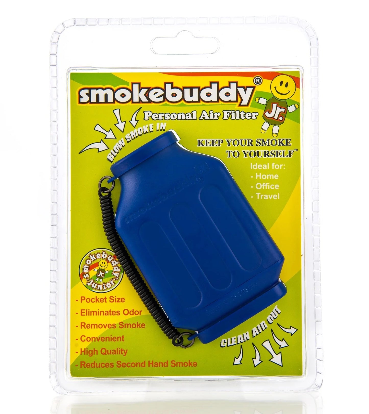 Smoke Buddy Purifier Junior Blue