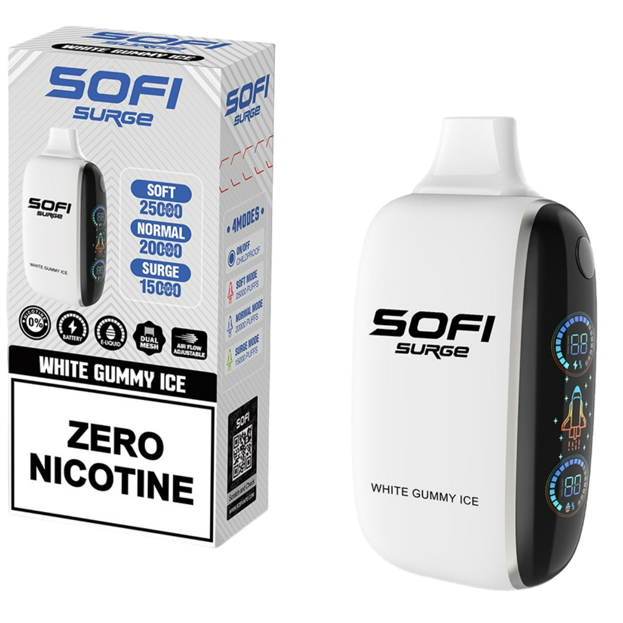 SOFI Surge Vape 25000 Zero Nicotine Disposable