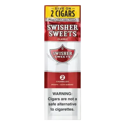 Swisher Sweet Cigarillos 2 Count Original