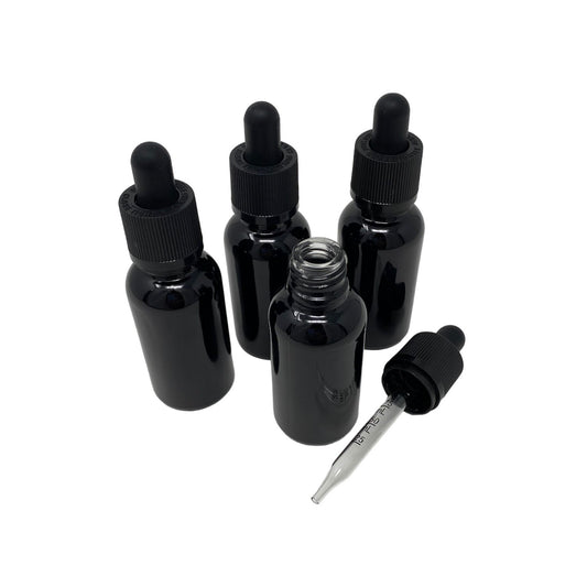 Tincture Bottle 30ML Dropper Black