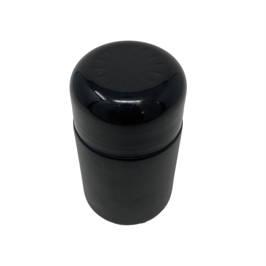 Jar 4OZ Round Black