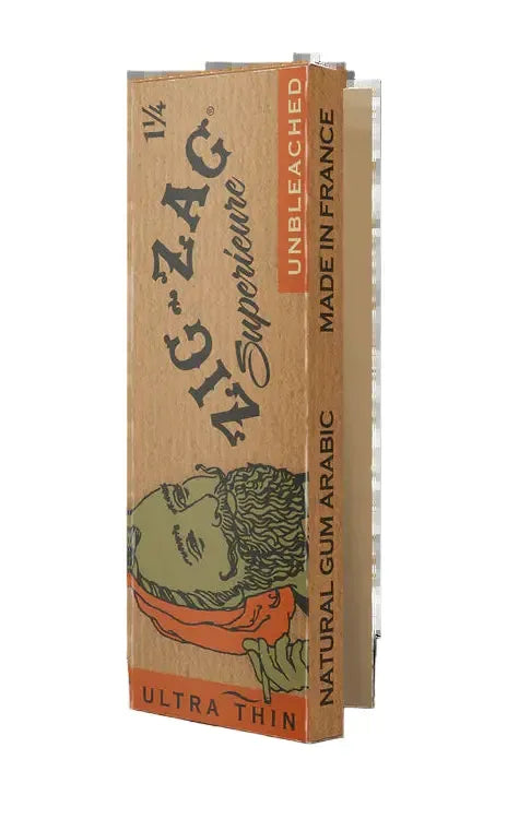 Zig Zag Papers 1 1/4 Unbleached