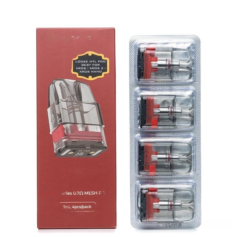 Vaporesso Xros 3ML Replacement Pod 4pck 0.7ohm