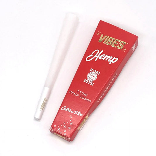 VIBES Cones 3CT Hemp King Size