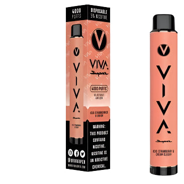 Viva Vape Supra Strawberry Cream