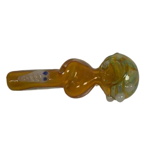 Handpipe 4.5" Swirled Shell Design Color Mix
