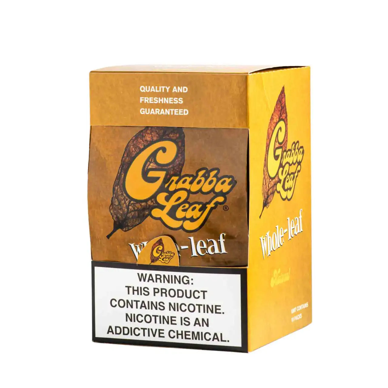Grabba Leaf Yellow Cigar Wrap 1CT Whole-Leaf