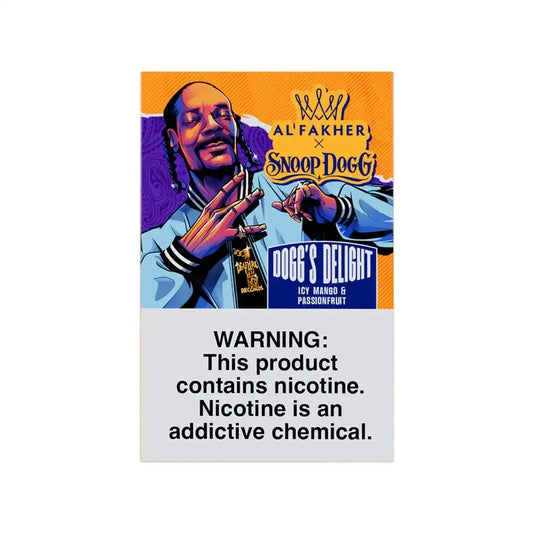 Snoop Dogg x AL Fakher Menthol Mango and Passionfruit shisha