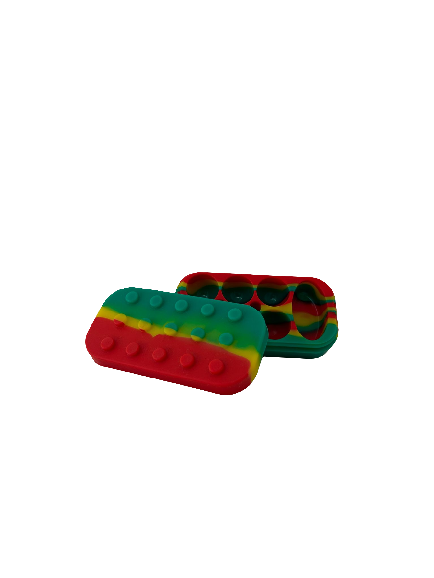 Container Silicone Multipart Build Brick Rounded Rectangle