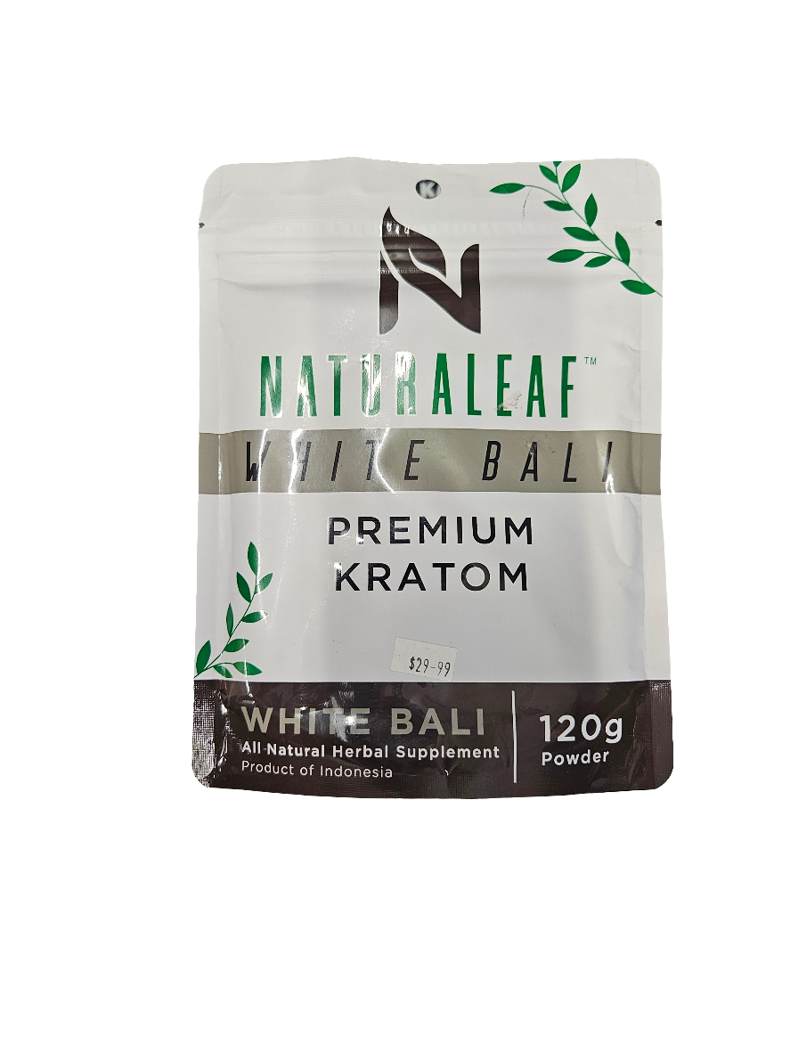 Naturaleaf Kratom Powder 4OZ Bali White