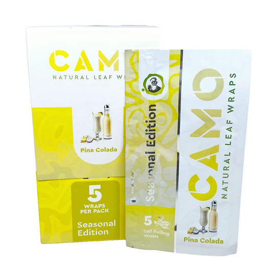 Afghan Hemp Wraps 5CT Camo Pina Colada