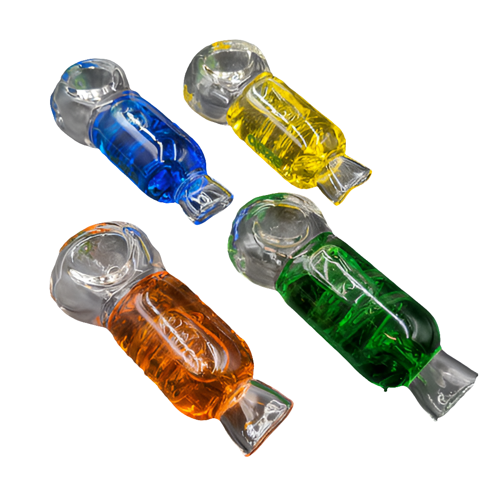 Handpipe 4.5" Glycerin Coil Perc