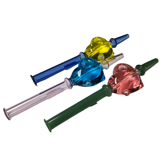 Nectar Collector 7" Glass Glycerin Heart