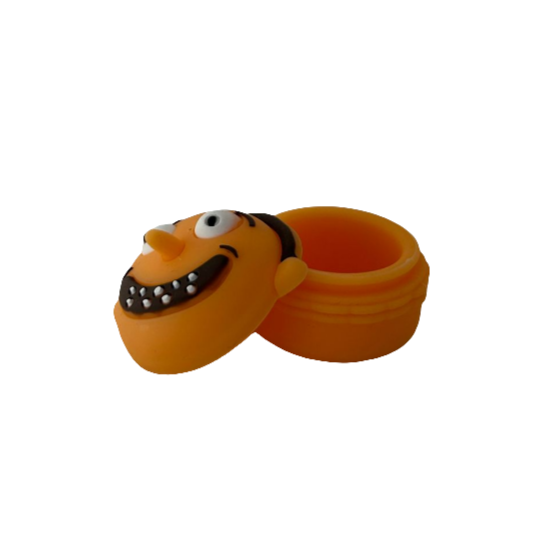 Container Silicone 1.75" RM Cartoon Face