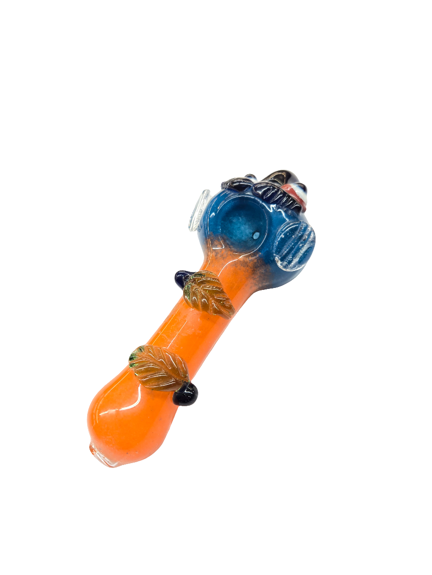 Handpipe 4" Monster Swirls Mixed Colors
