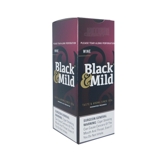 Black and Mild Cigarillos Wine Plastic Tip 1CT