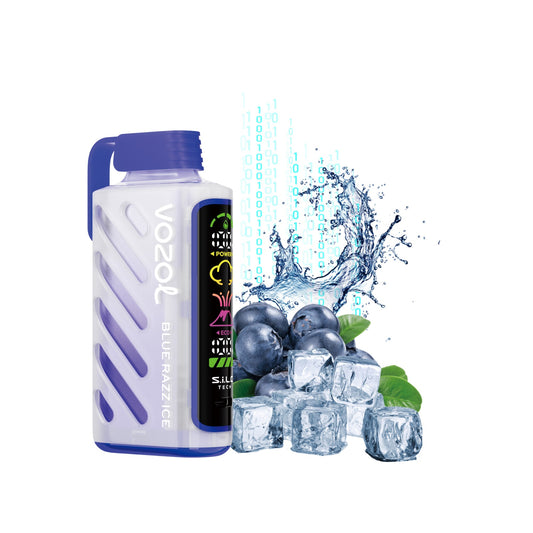 Vozol Vape Bar Gear20000 Blue Razz Ice