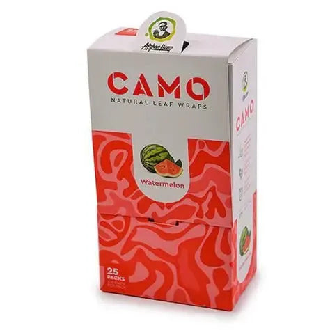 Afghan Hemp Wraps 5 Count Camo Watermelon