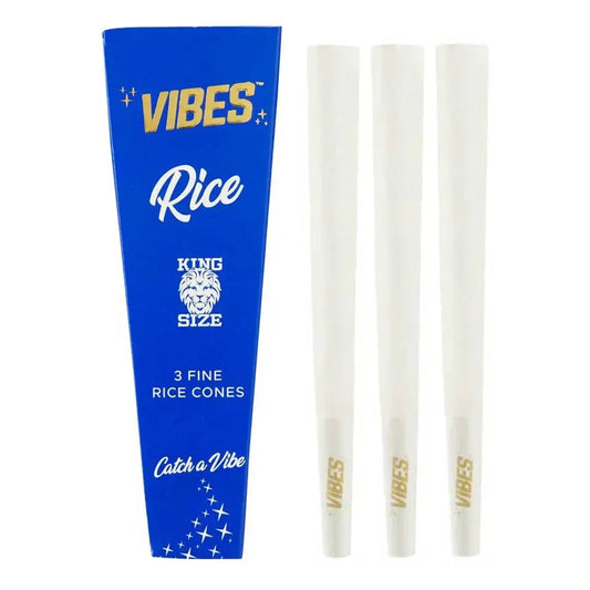 VIBES Cones 3 Count Rice King Size