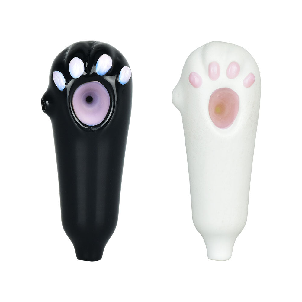 Handpipe 4" Cat Paw Black or White