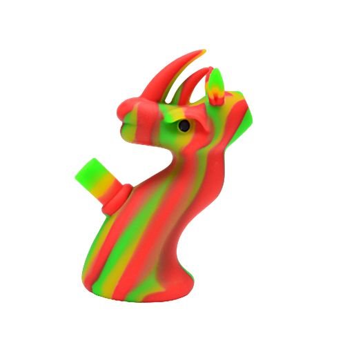 Waterpipe 5.5" Silicone Dragon Mix