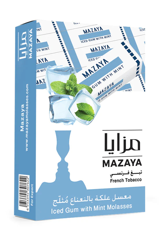 Mazaya Shisha 50G Gum Mint Iced