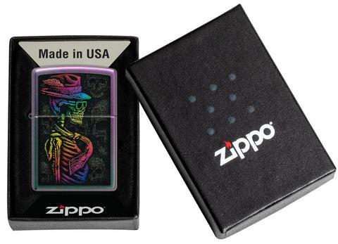 Zippo Lighter Skull Design