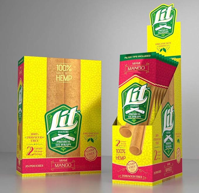 Lit Culture Wraps 2CT Miami Mango