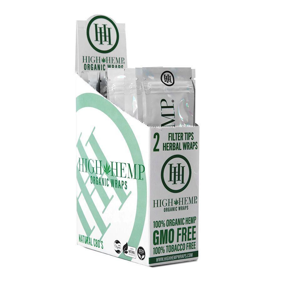 High Hemp Wraps 2 Count Original