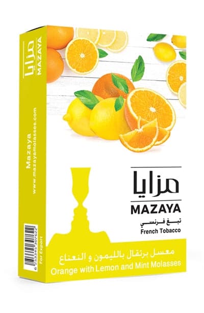 Mazaya Shisha 50G Orange Lemon Mint