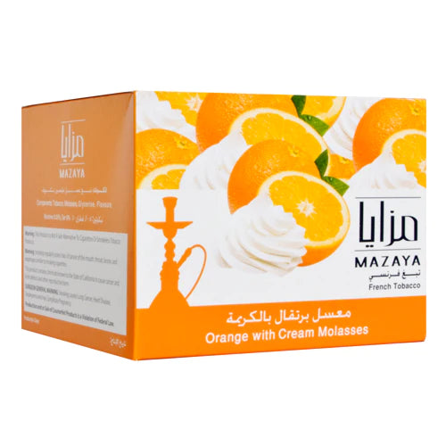 Mazaya Shisha 250G Orange Cream