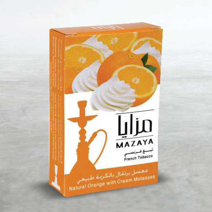 Mazaya Shisha 50G Orange Cream