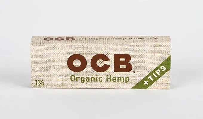 OCB Papers 1 1/4 Organic + Tips