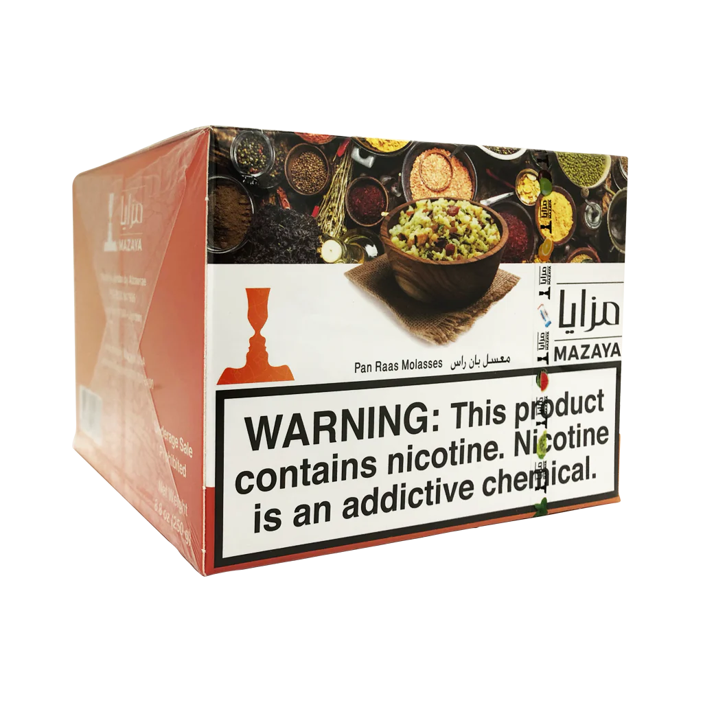 Mazaya Shisha 250G Pan Raas